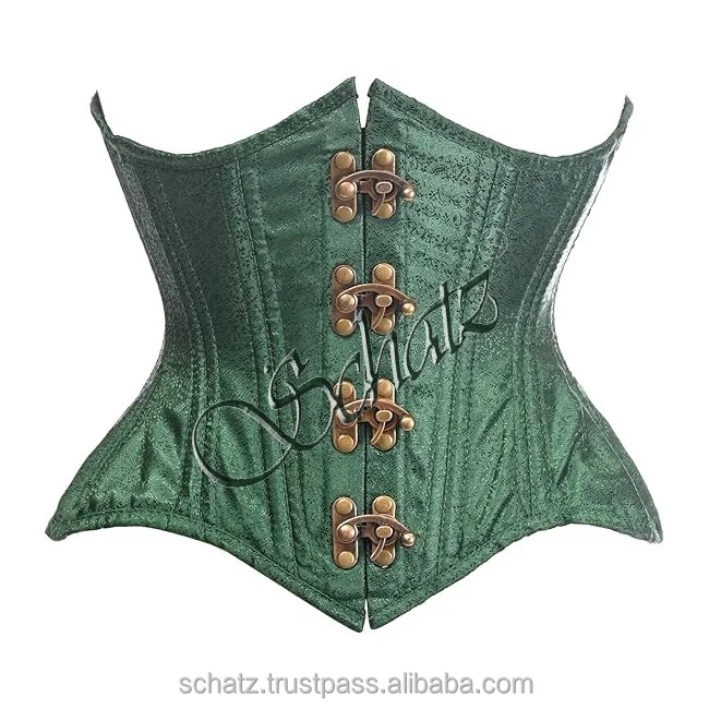 Женский корсет из парчи