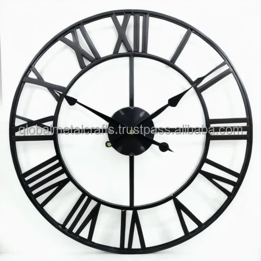 blank MDF sublimation clock wooden wall clock home decoration Wholesale Modern Decorative Nordic art design Wall Clock
