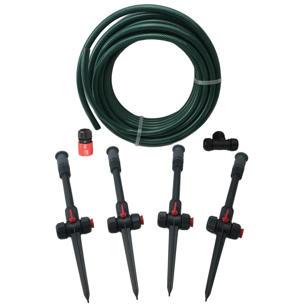 Aspersores Garden Watering Irrigation Plastic Oscillating Sprinkler Irrigation Sprinkler Rotating Sprinkler