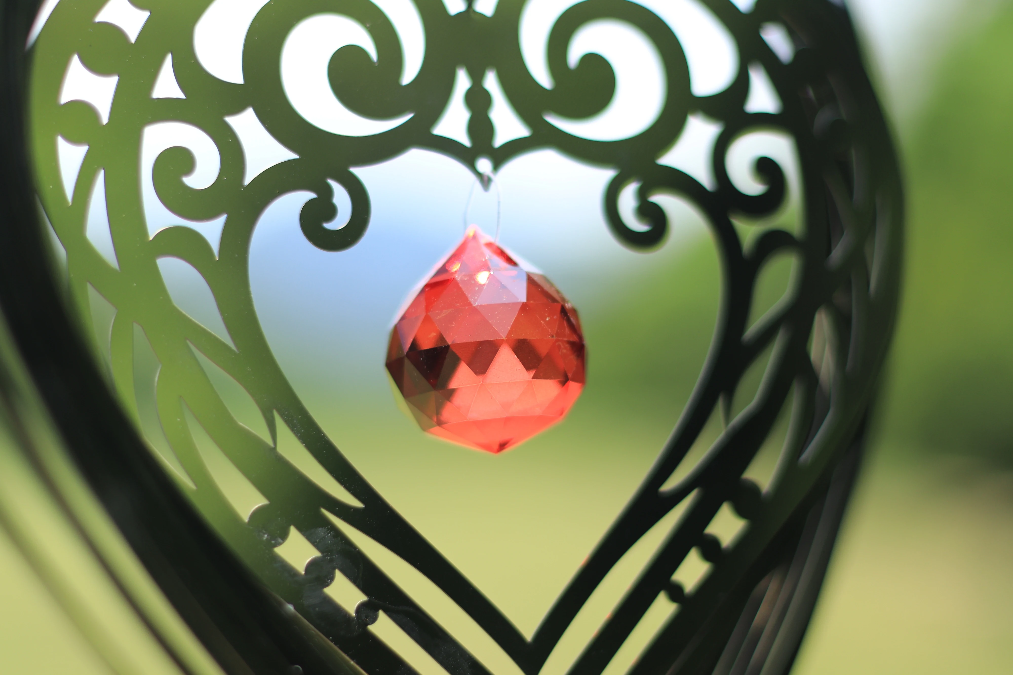 Large Kinetic Wind Spinner - Durable Outdoor Metal Windmill, Garden Wind Spinner Decor,crystal suncatcher hanging