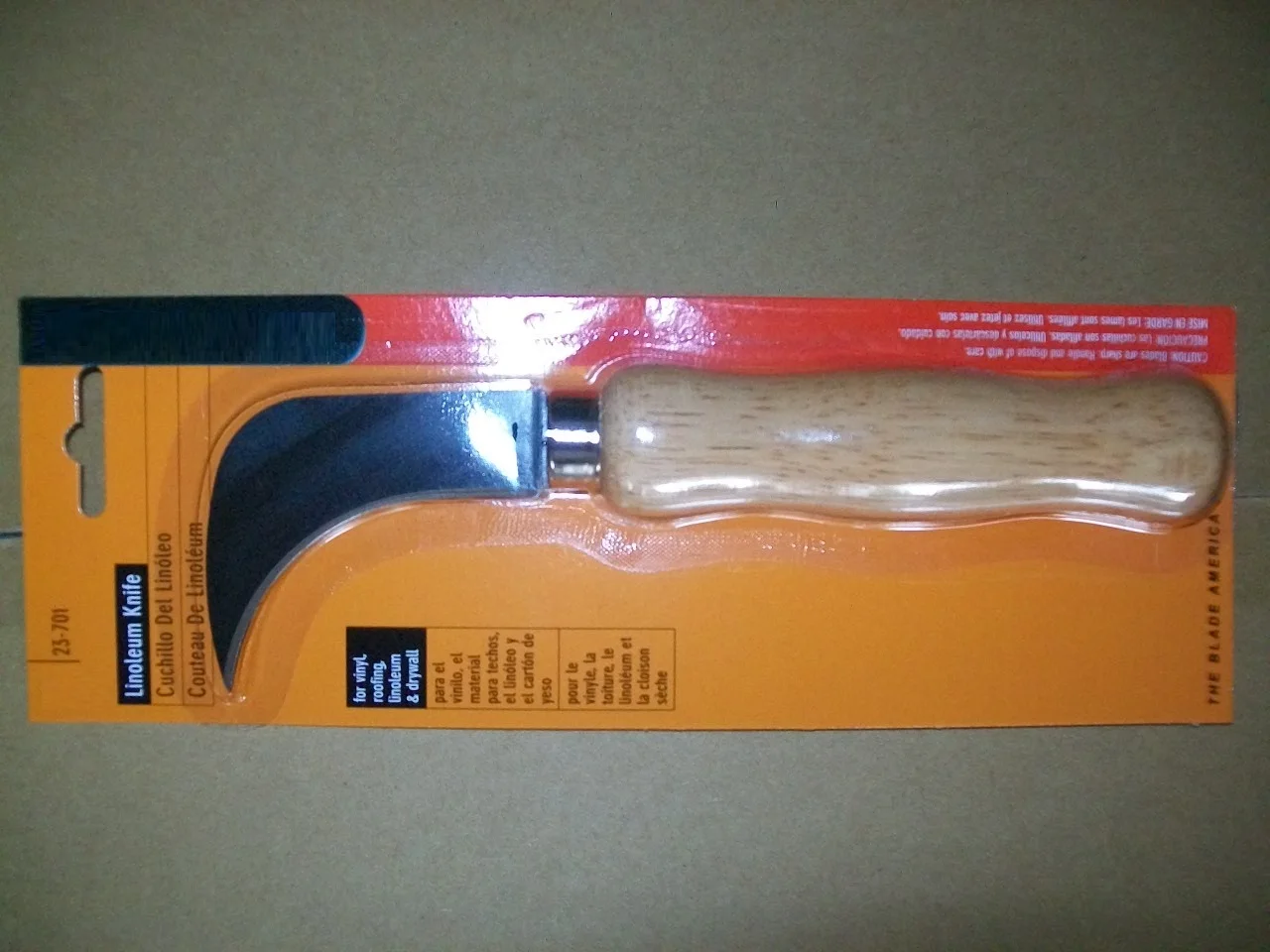 Professional Taiwan made Linoleum Knife