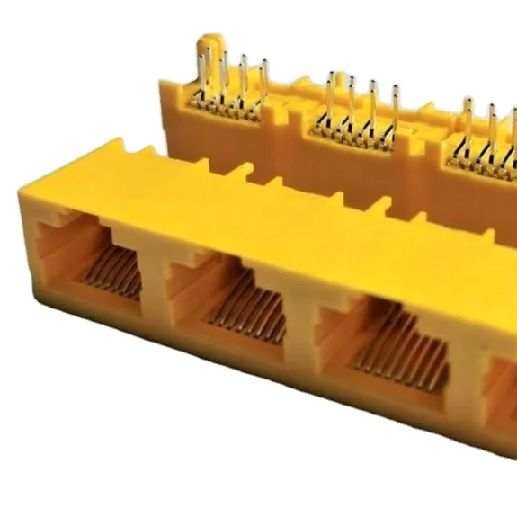 Заводская цена, Интернет-разъем rj45, 4 порта, модульный разъем jack