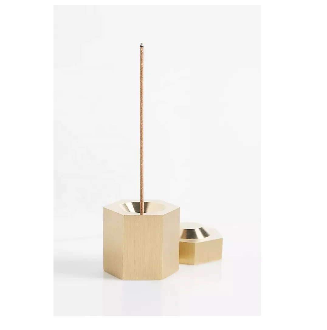 Small Table Top Decor Cement Incense Stick Holder At Low price