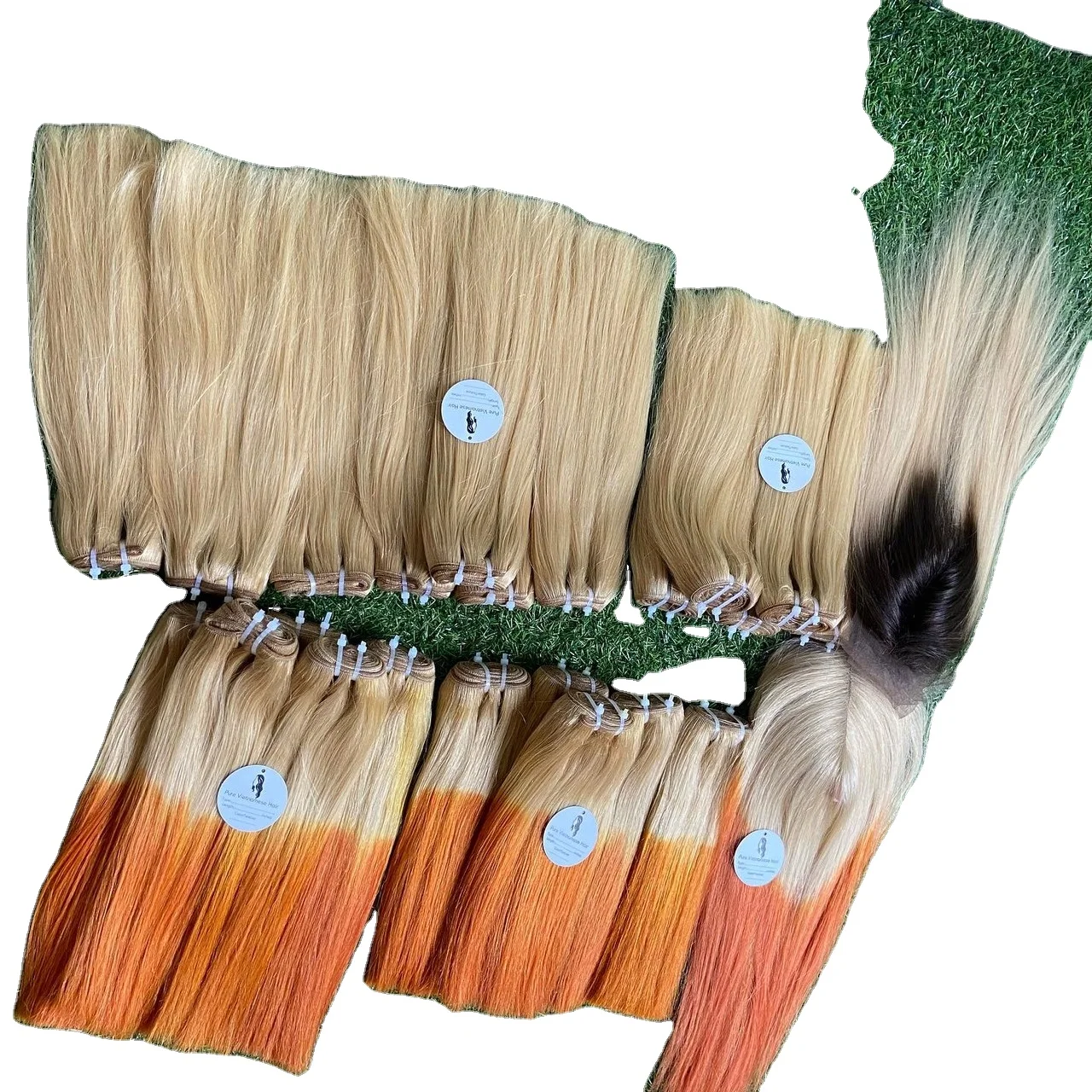 Человеческий парик, красочный, качественный из вьетнамской опытной компании, подходит для черных женщин оптом 2021