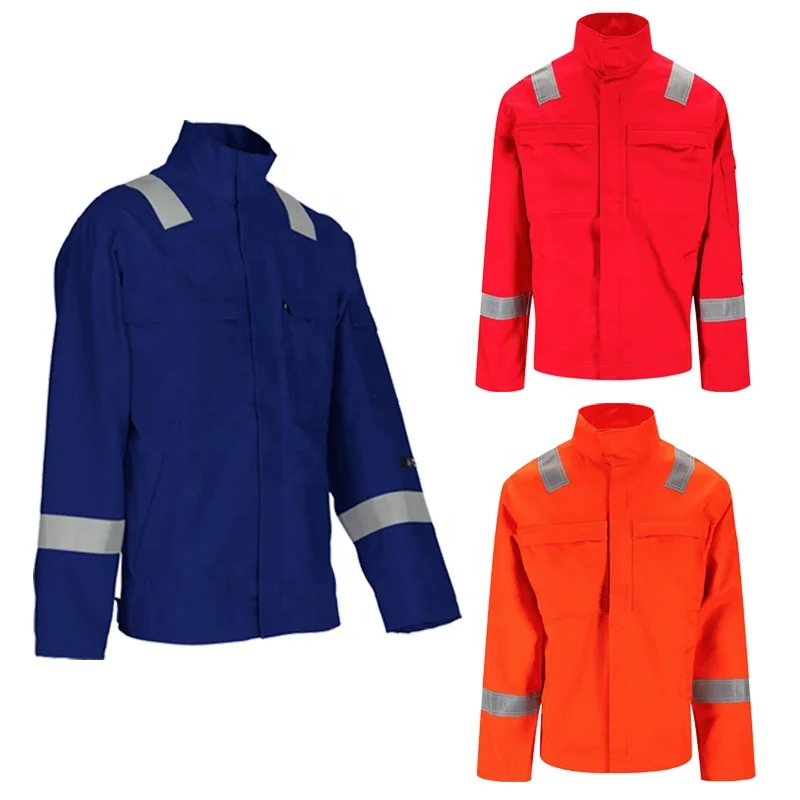 Manufacturer China Hi Vis Flame Proof Safety Jacket Offshore Workwear Jacket For Seaman