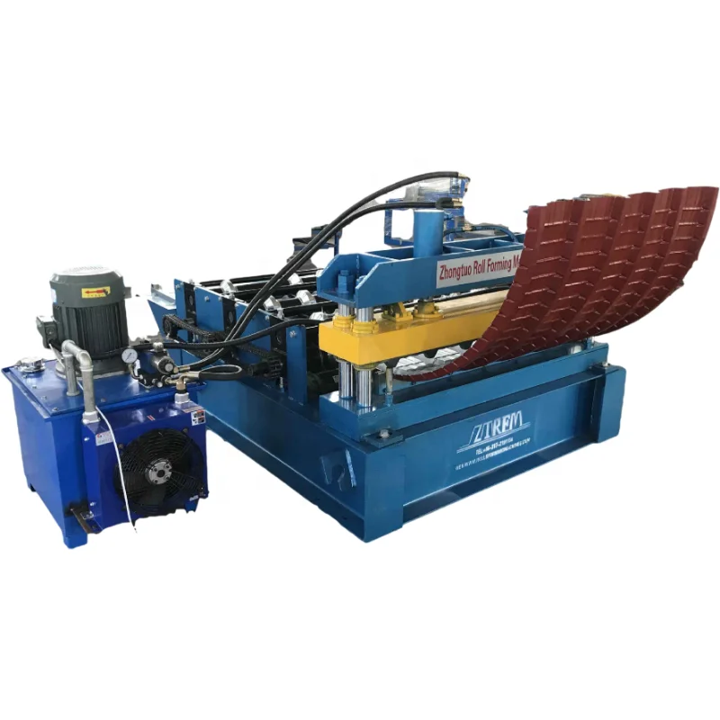 ZTRFM Full Automatic High Speed Hydraulic Curving Machine Hydraulic Arching Machine Hydraulic Metal Roof Curving Machine