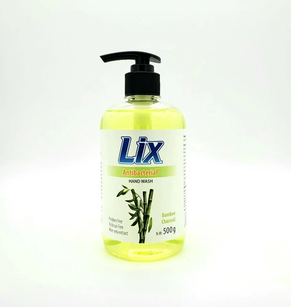 LIX HAND WASHING LIQUID | ESSENTIAL ANTIBACTERIAL DAILY HAND CLEANSING | CHERRY BLOSSOM & BAMBOO CHARCOAL