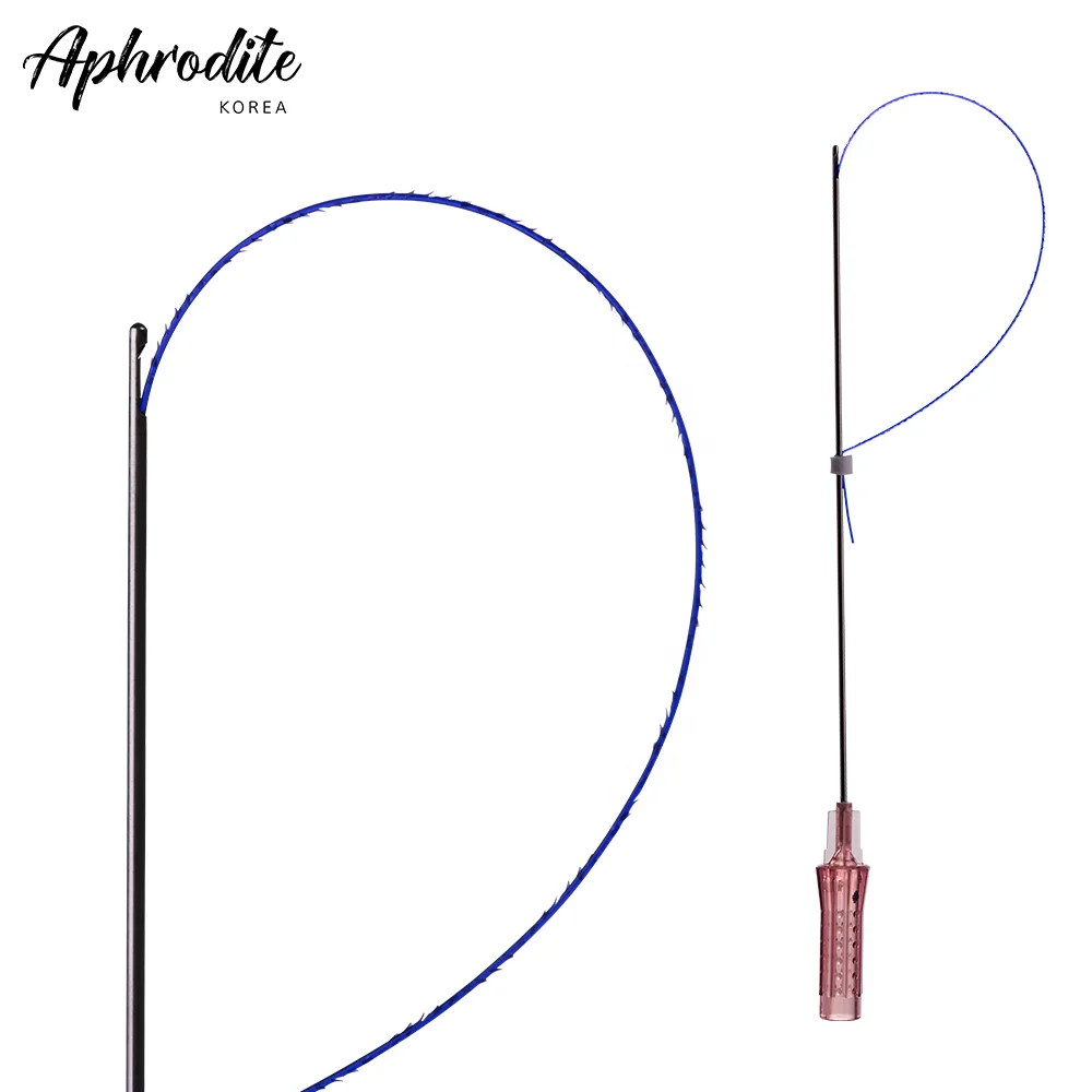 KOREA APHRODITE PDO PLACL PLLA Face Ultra Super Natural Lift Thread 3D 4D 6D 8D 12D Cog CE ISO Approved 19G 21G 23G L/W Cannula