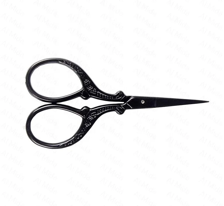 Cuticle Scissors Smile Face Small Edge Slim Custom Satin Steel Stainless Logo Nail Style Scissors By Al Mida