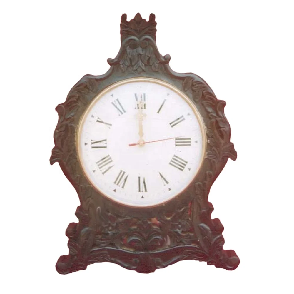 Clocks Wooden Table Clocks, Home Decor Wood & Brass Modern Style Living Room Drawing Room Office  Wall Desk Clock with Your Logo