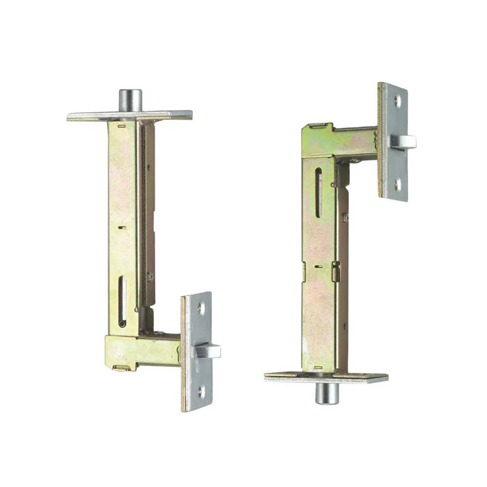 UL listed Stainless Steel Brass Universal Automatic Flush Bolt with Bottom Fire Latch Bolt