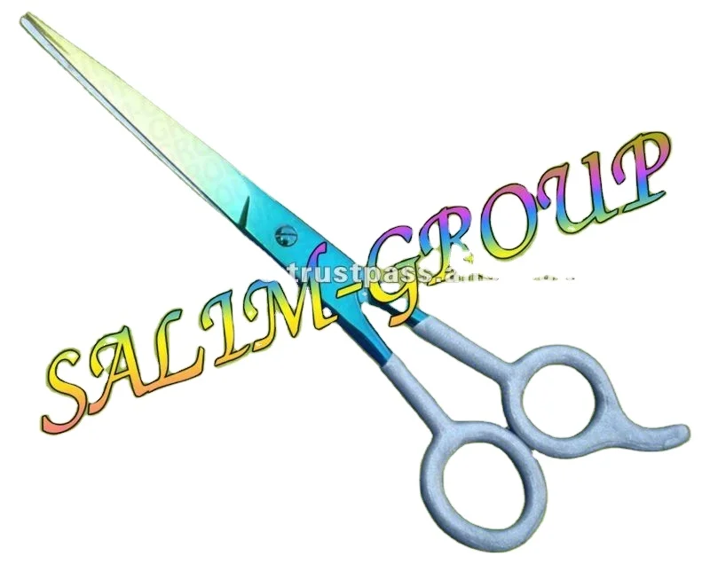 SCISSOR SET 4 PIECE - PROFESSIONAL BARBER SHEARS KIT