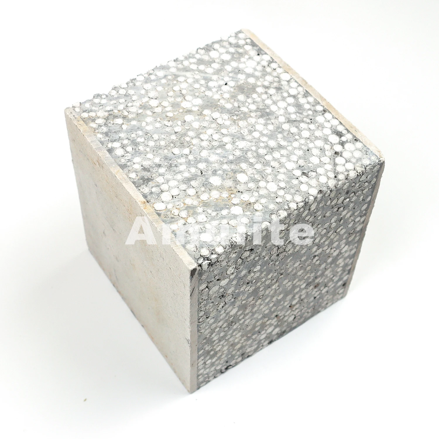 Amulite factory high quality Customized Color Fireproof high density EPS sandwich cement wall panel Slot mounting cement board