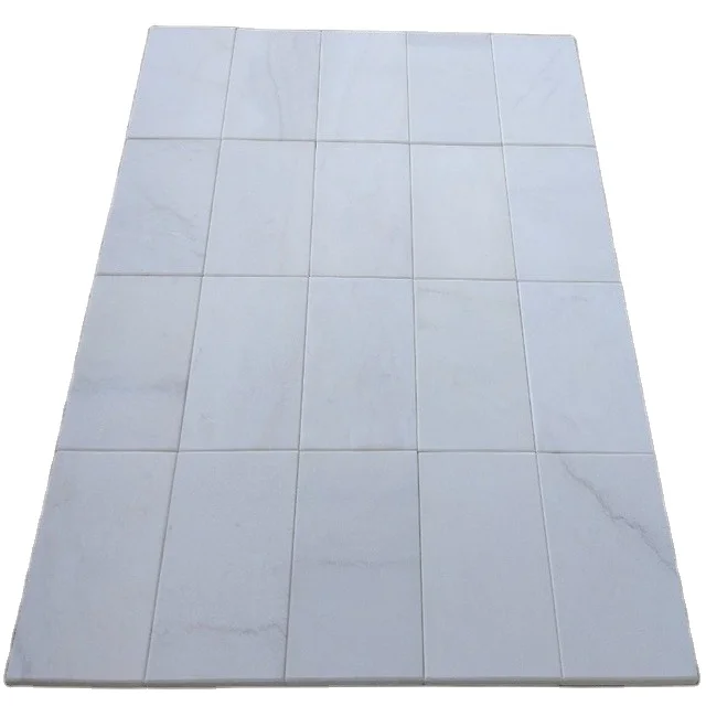 Vietnam style milky white dolomite marble stone modern design for countertops