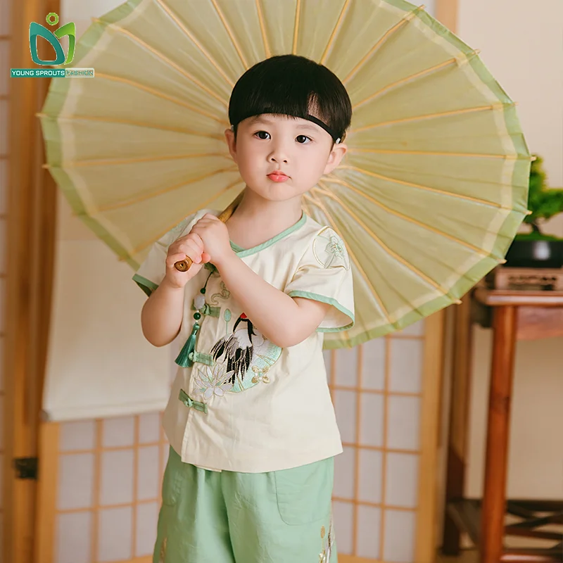 Traditional Chinese Costumes For Babies Chinese Tang Suit Hanfu Boy Tradicional