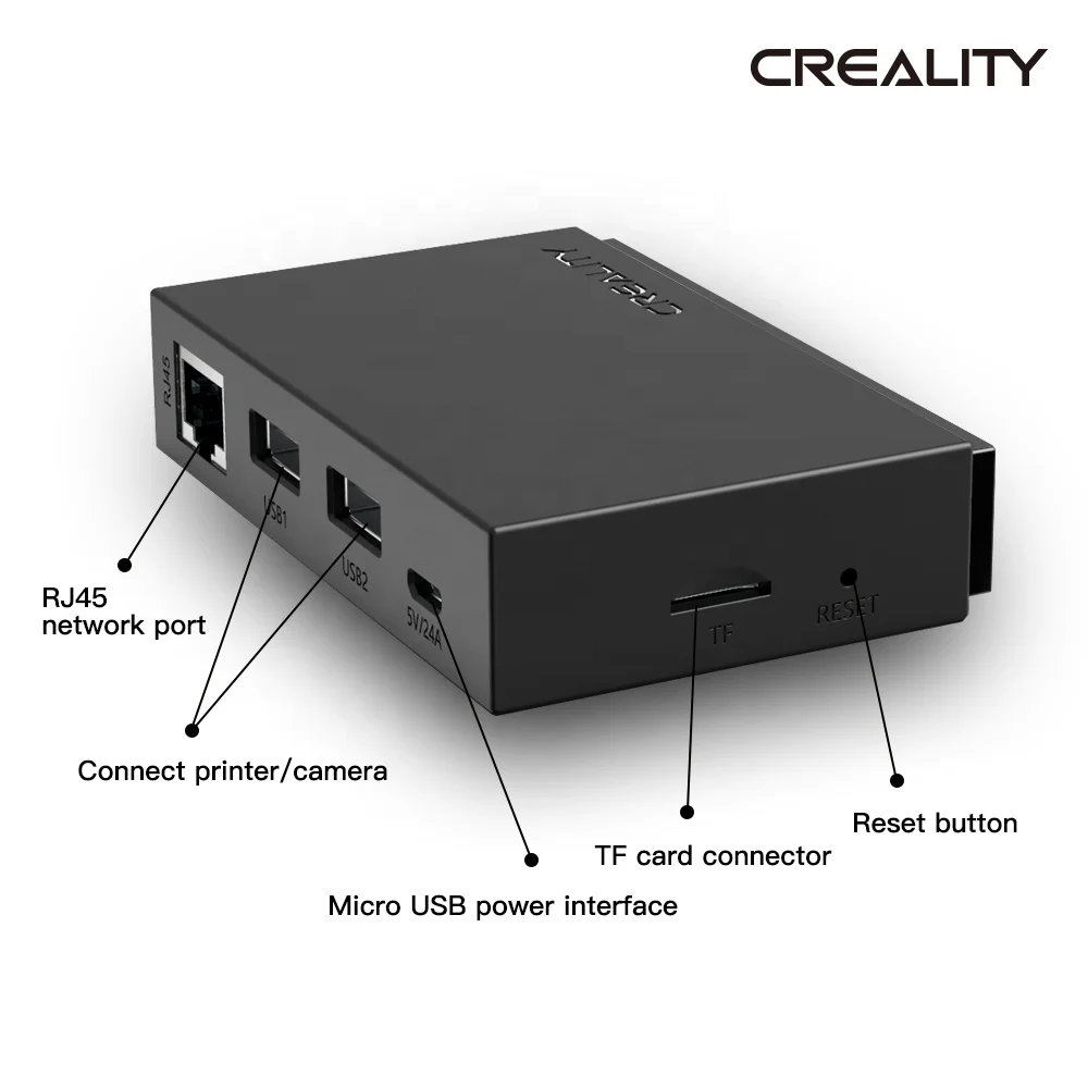 Creality 3D Printer Parts Accessories Intelligent Cloud WIFI Box Smart Router Real Time Remote Control