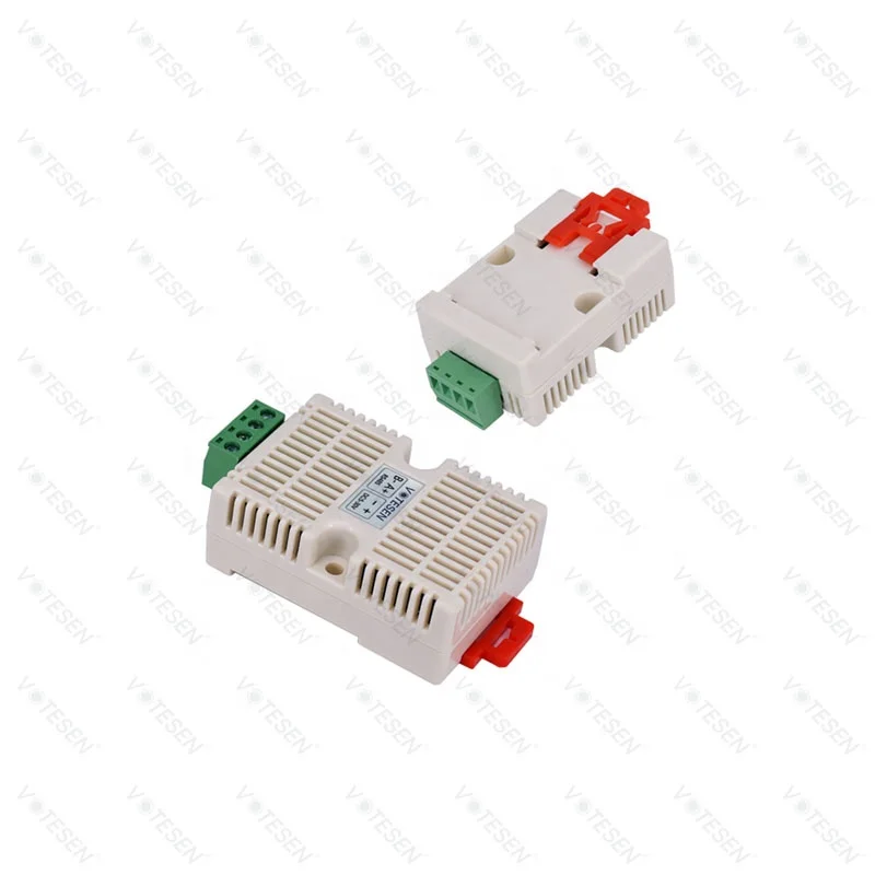 Rail Type Housing RS485 Temperature and Humidity Sensor Transmitter