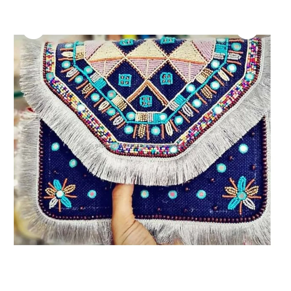 Direct factory transfer Wedding Clutch bag wholesale Ladies Clutch Bag Indian Handcrafted Evening Bag Handbag Guru Kirpa Export