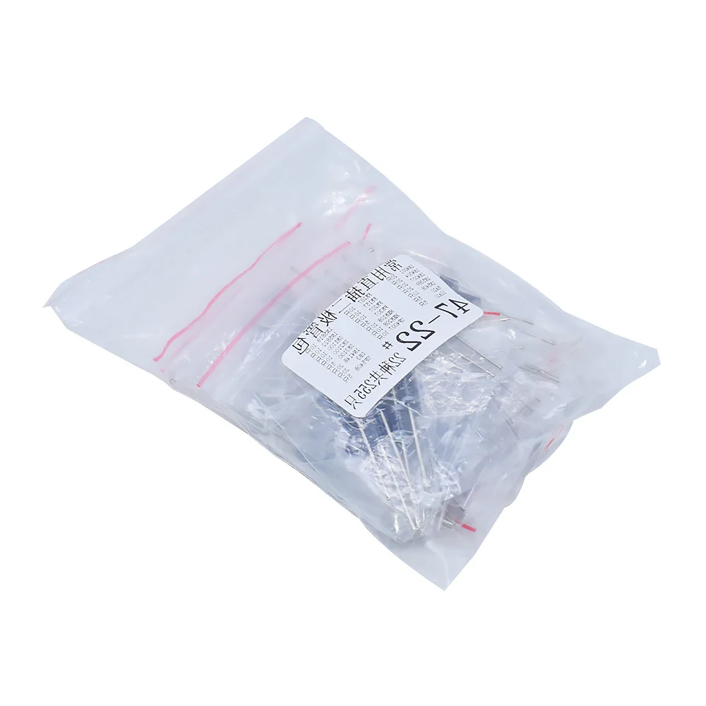 Rectifier diode pack 1N4007 5408 5822 1N4148 DB3 DIP commonly used 22 kinds, a total of 255