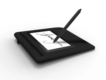 EMR Digital Signature Pad Graphic Drawing Animation 5 inch Tablet PC for Banking Financial Industry