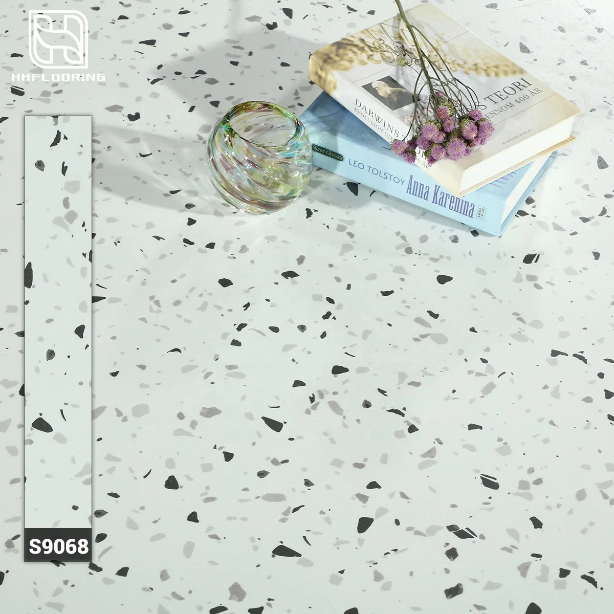 HH Flooring Newly Designed Stone Look Vinyl Flooring Click Lock plank wood Supplier