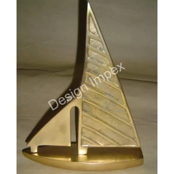 Buy Online Antique Sailboat Model Table Object Easy Movable Unique Logo Printed Cast Aluminium Yacht Table Accent From India