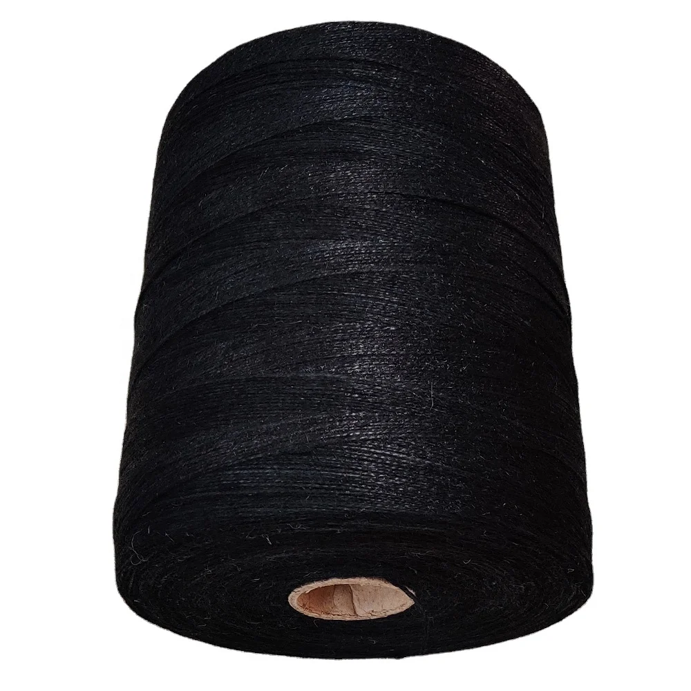 Highly Decorative Dark Black Fancy Jute Twine of 10 lbs 2 ply CB Quality