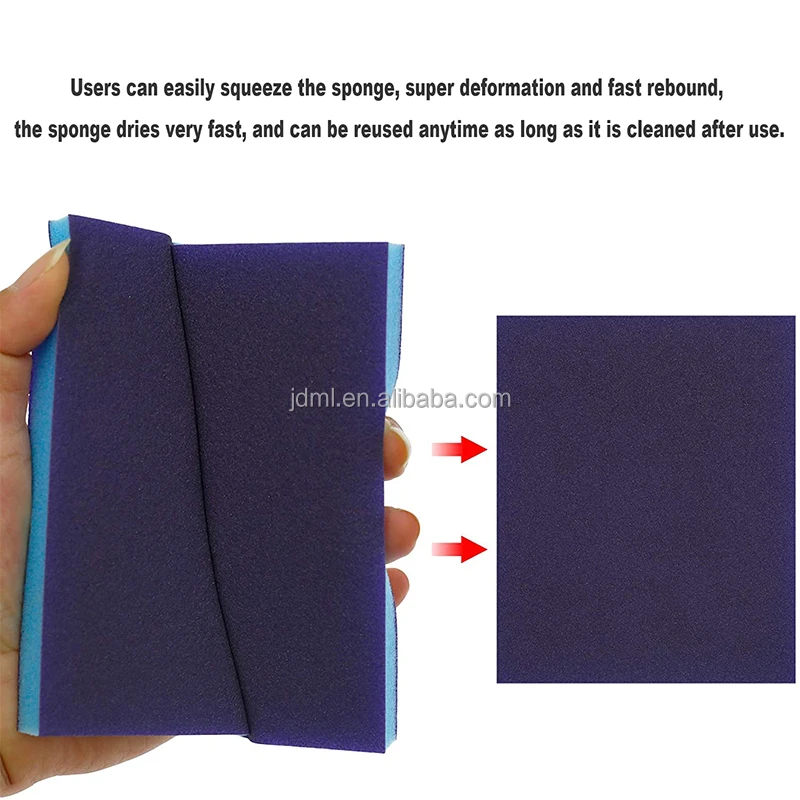 Sandpaper Sponge Block Wet & Dry Foam Sanding Sponge sandpaper on wood Medium Grit 120 Sanding Sponges