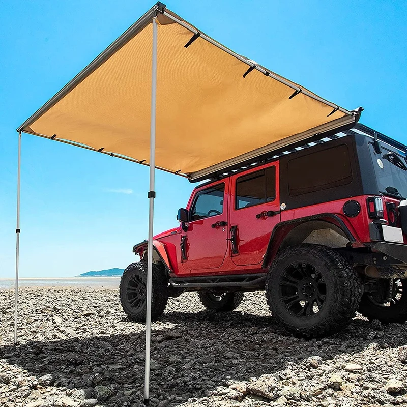 200x250x200cm High quality camping awning oxford rain tarp for SUV trailer multi side tent