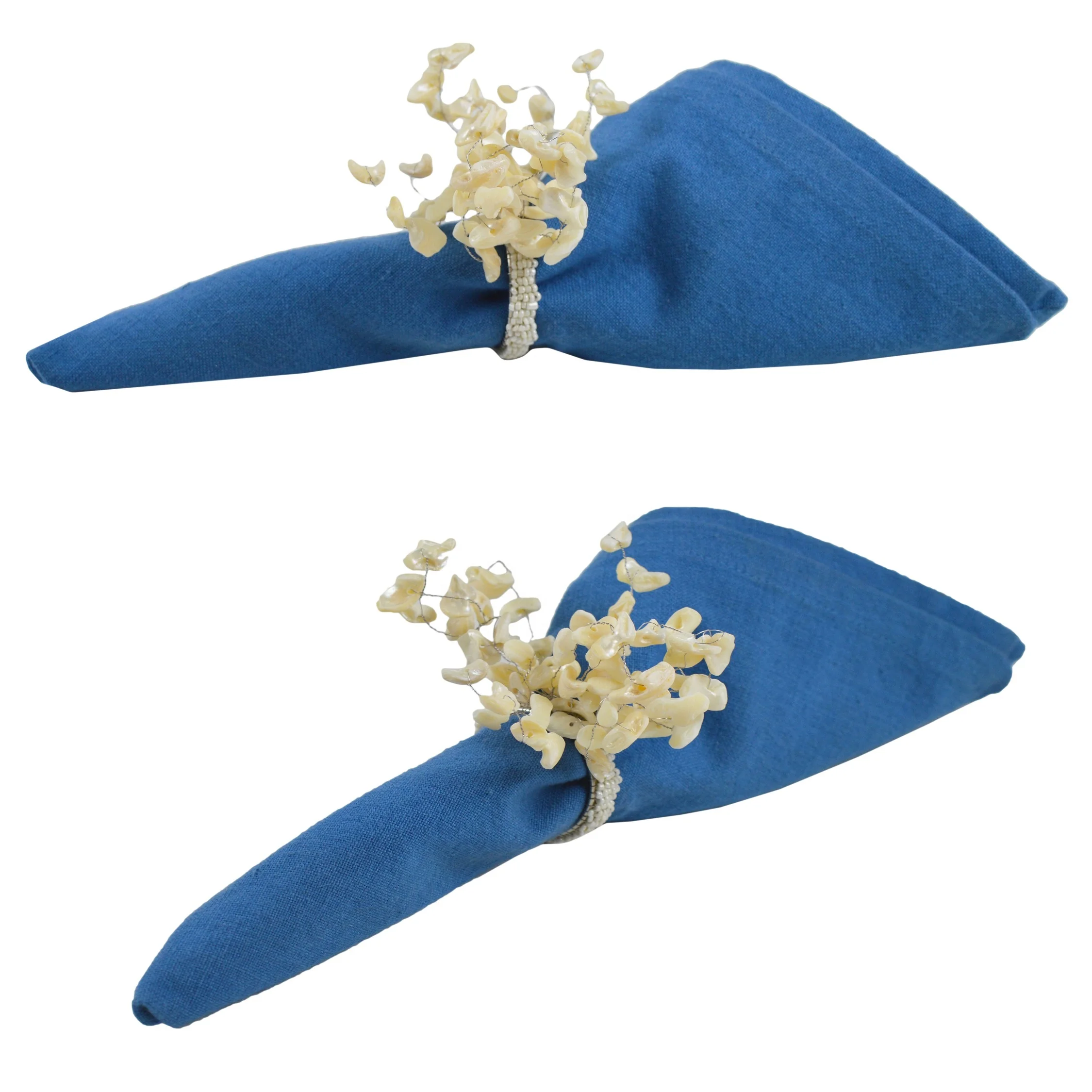 Best Rounded Seep Napkin Ring Luxury Metal Rattan Napkin Holder Design for Parties Home Functions Other Events Table Decor