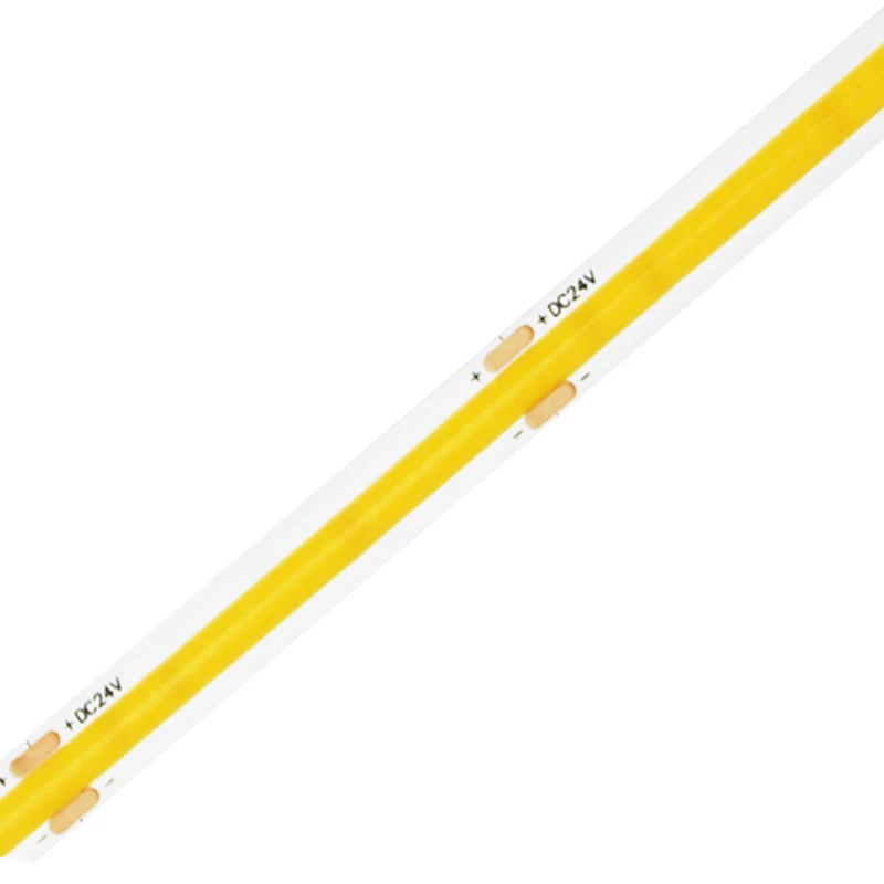 480 320 светодиоды 12 Вольт 24 В 6000 К 95 cri cob световая лента Гибкая Светодиодная