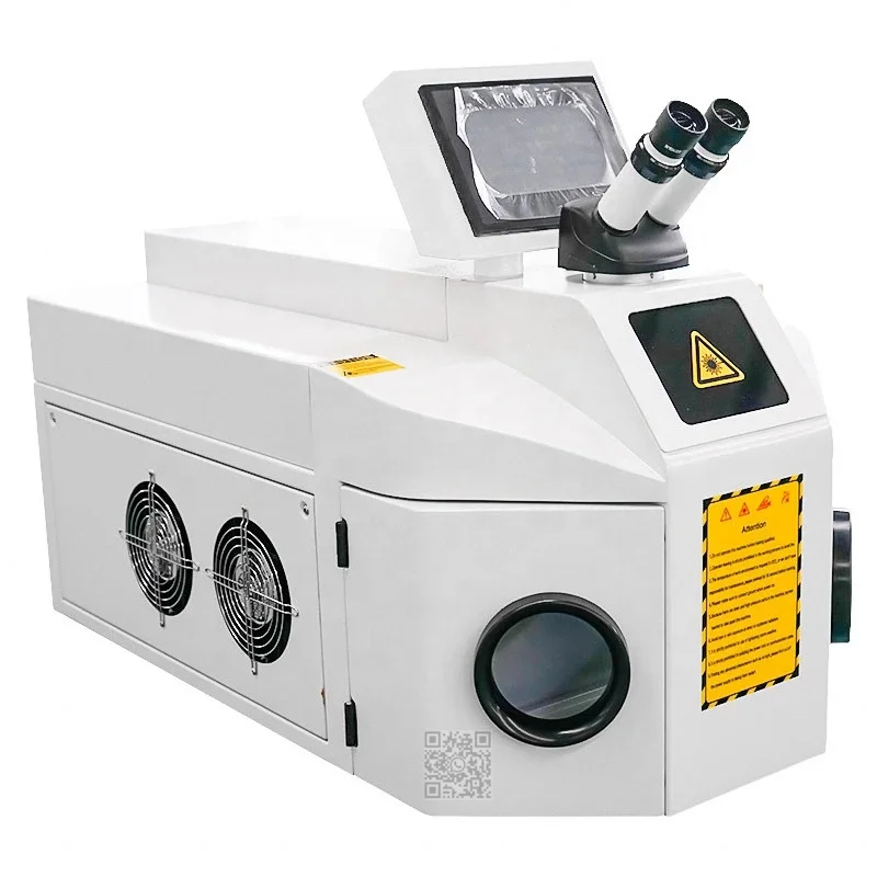Yag Portable Desktop Stainless Steel Laser Welding Machine Jewelry Gold Silver Soldering