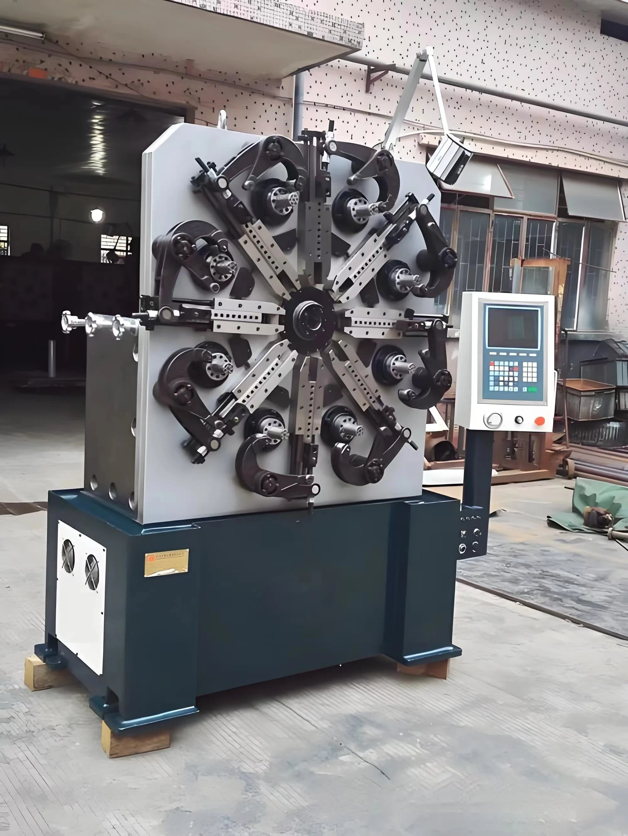 CNC spring coiling machine