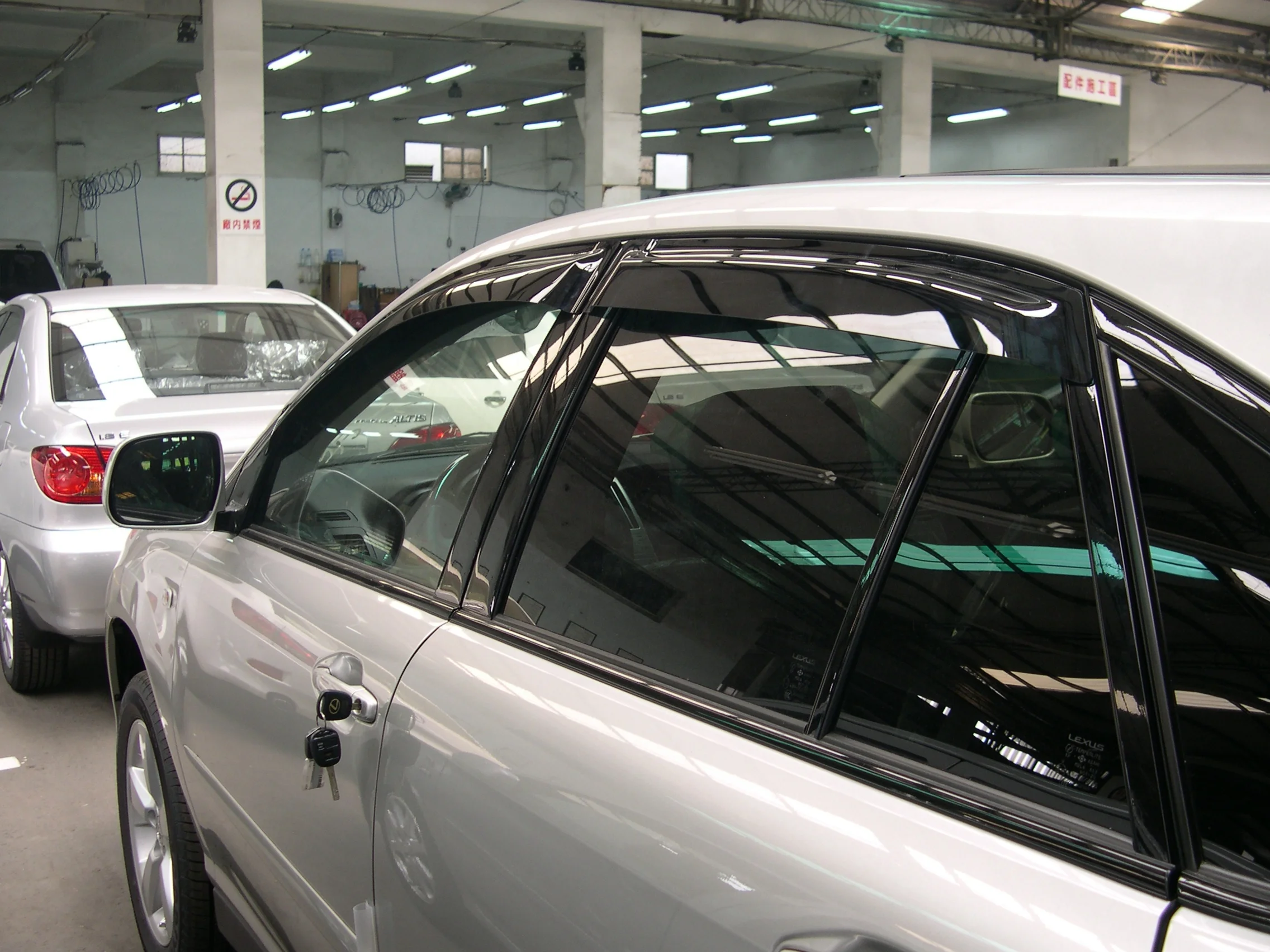 Оконные дефлекторы дождевой козырек оконные козырьки для Lexus RX (XU30) 04 ~ 09