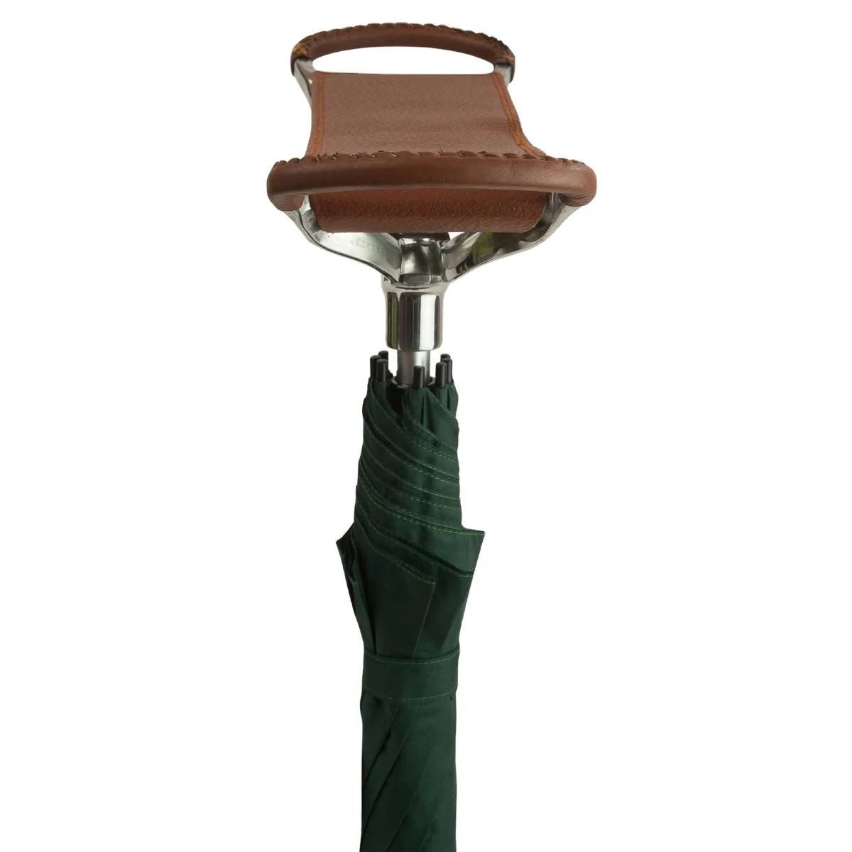Umbrella Seat Stick Hunting Umbrella Shooting Umbrella With Leather Seat