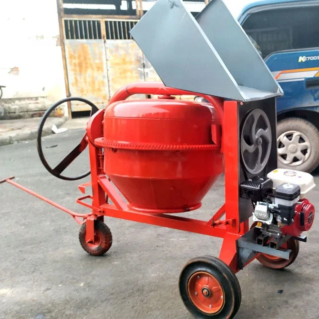 New mini drum capacity 250lit concretera mixer export to Ecuado match diesel gasoline petrol engine or electric motor