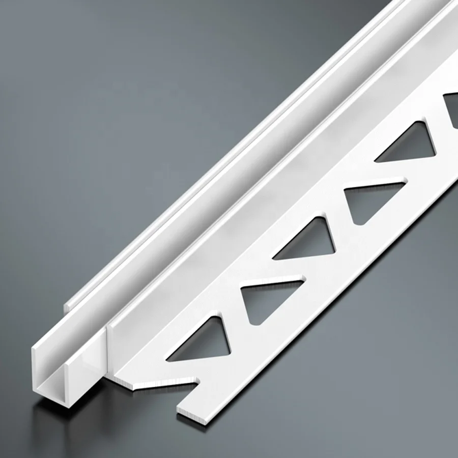 hot sale 10mm glass F shape channel aluminum extrusion profile for shower room