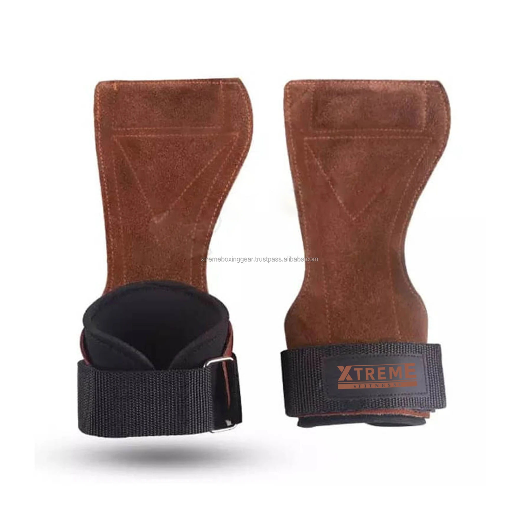 New Latest Design CrossFit weight lifting Training Leather Hand Grips for Unisex with Customized Logo and Design