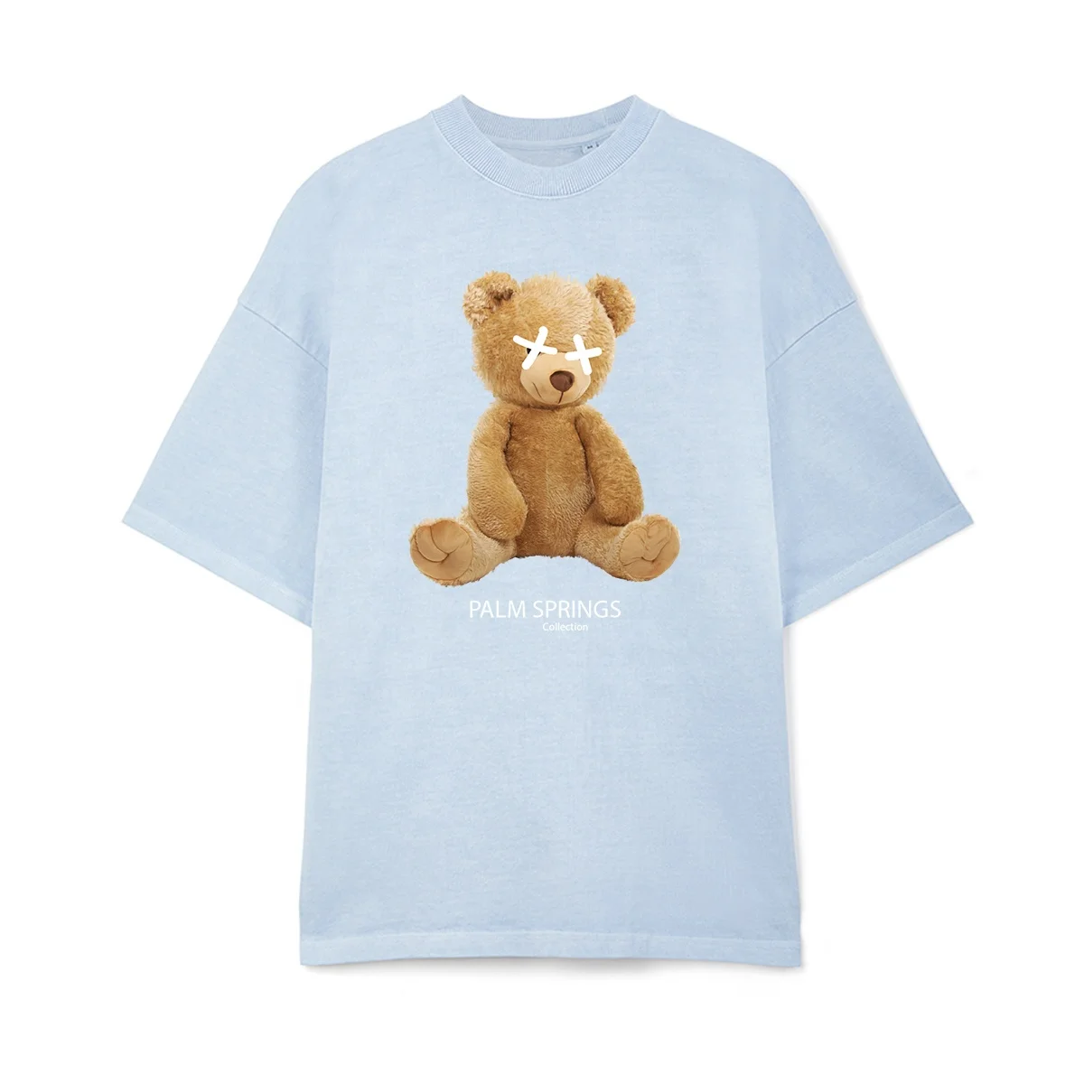 A/W 24-25 Premium quality 250-350gsm Cotton Jersey Garment Dyed Purple Oversized tshirt Custom Printed Dropped Shoulder T shirts