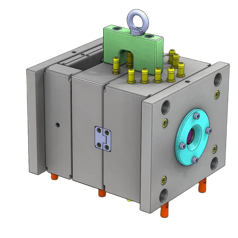 Small Plastic Box 2 Cavities Injection Molding Machine Part Durable Steel PVC & PU Vehicle Mould Direct from Vietnam Mold Maker