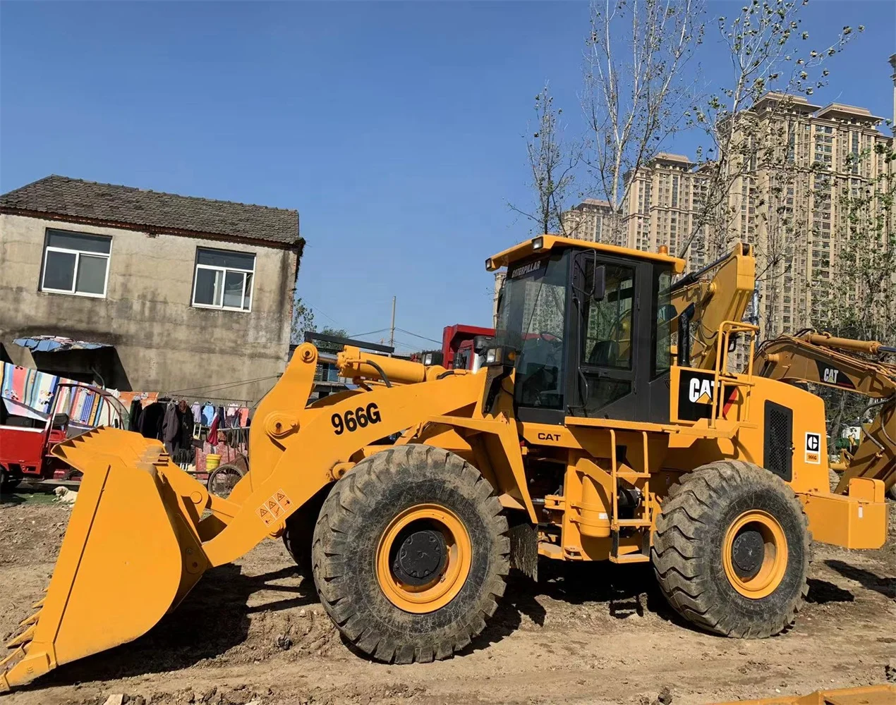 Secondhand caterpillar payloader used cat 966g 966f 966h wheel loader for sale