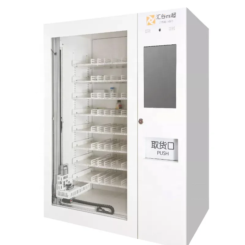 Automatic Self-service Snacks Food Vending Machine Locker  for Indoor Use with Cold-Rolled Steel