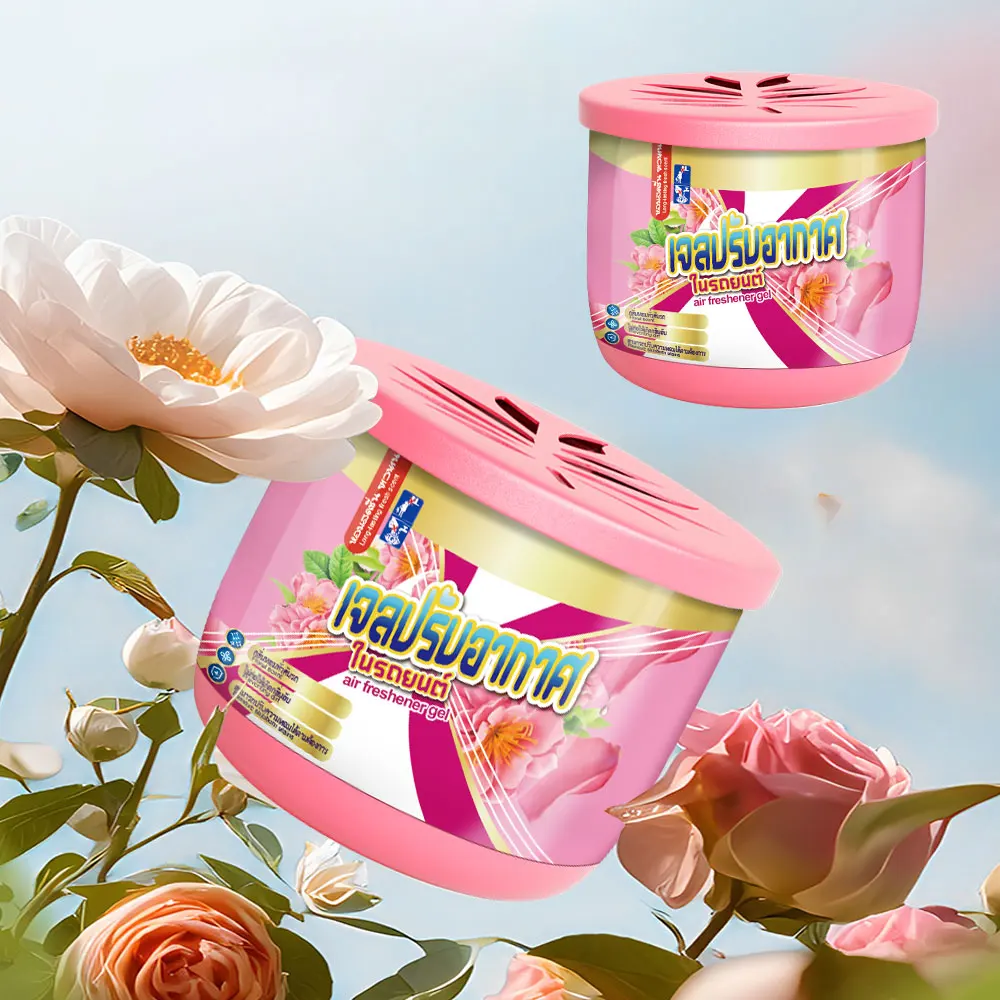 Premium Aromatherapy naturalScented Gel Air Freshener  home 50ml