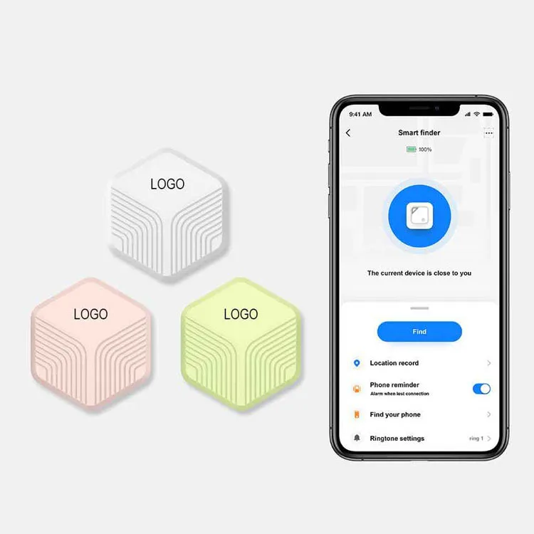New Arrival Ble 5.0 Key Finder Anti Lost Device Smart Air Key Finder Tag For Finding Lost Things