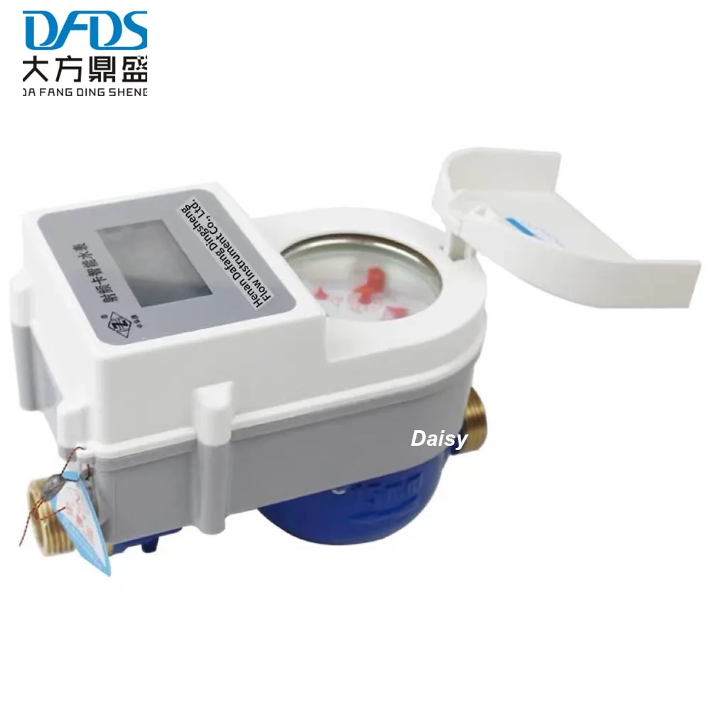 Smart IOT Lorawan IP68 Wireless Digital Display IC Card Split Type 15mm 35mm Prepaid Water Meters Price