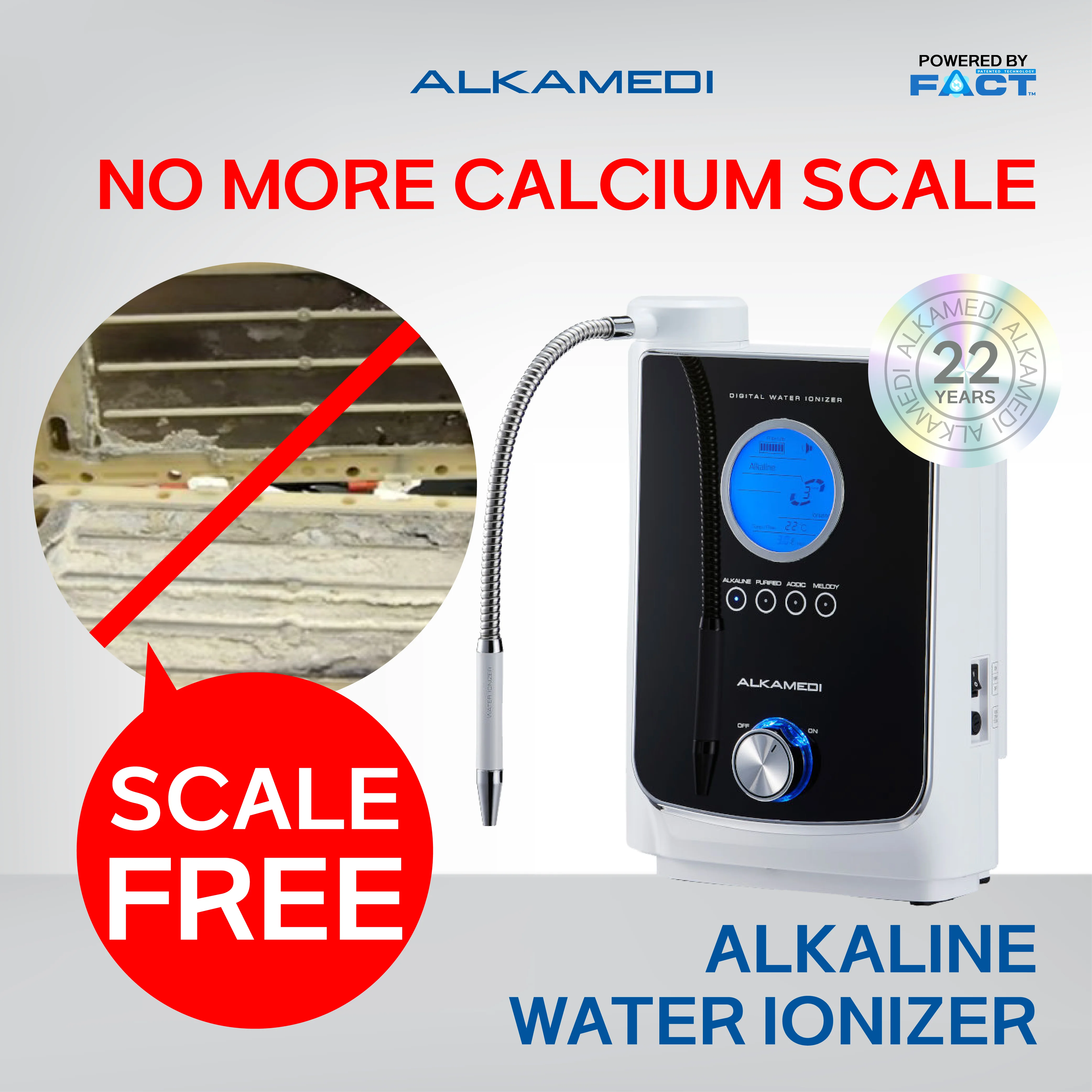 ALKAMEDI Water Ionizer (Model: AMS 4000S) - B2B Business only Alkaline Generator & Water Purifying Treatment System Kangen water
