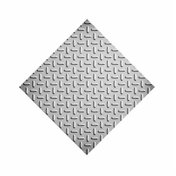 1060 China Supplier Aluminum Checkered Sheet Patterned Aluminum Plate 300mm Better Processability Formability