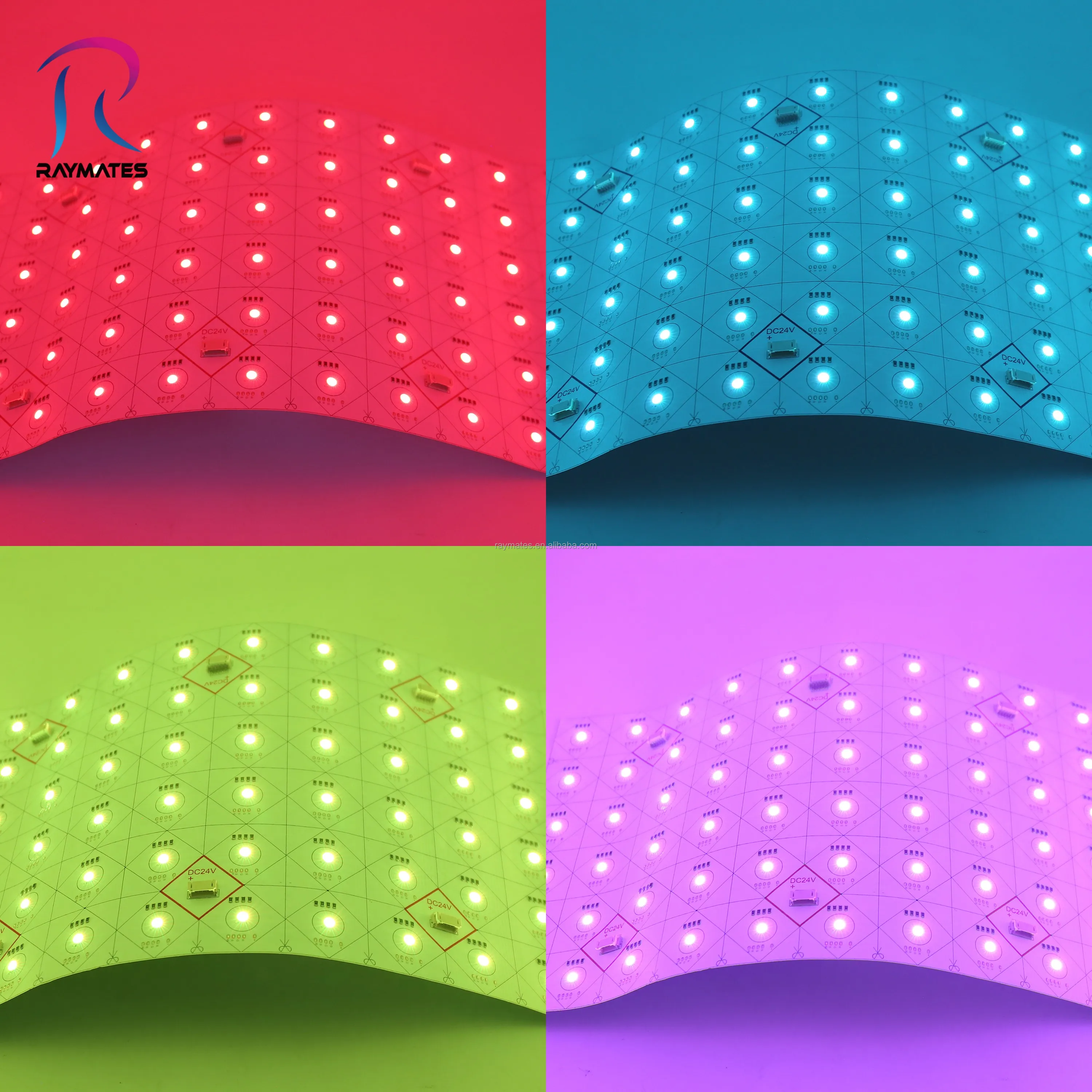 New Design modular RGBW color 24v Matrix LED Panel Light  for advertisement light Matrix LED Sheet