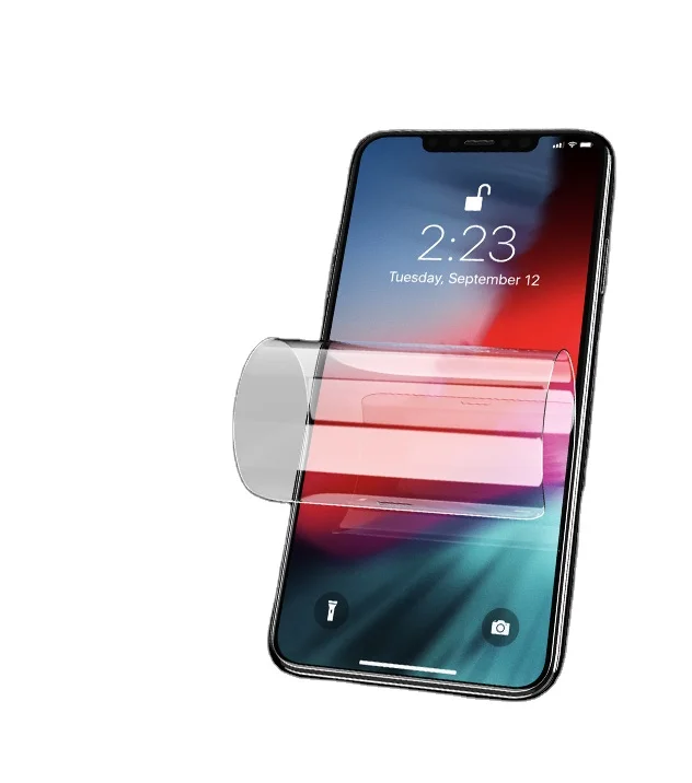 Ультратонкая матовая Гидрогелевая Защитная пленка для экрана из ТПУ любая модель мобильного телефона универсальный размер объектива камеры