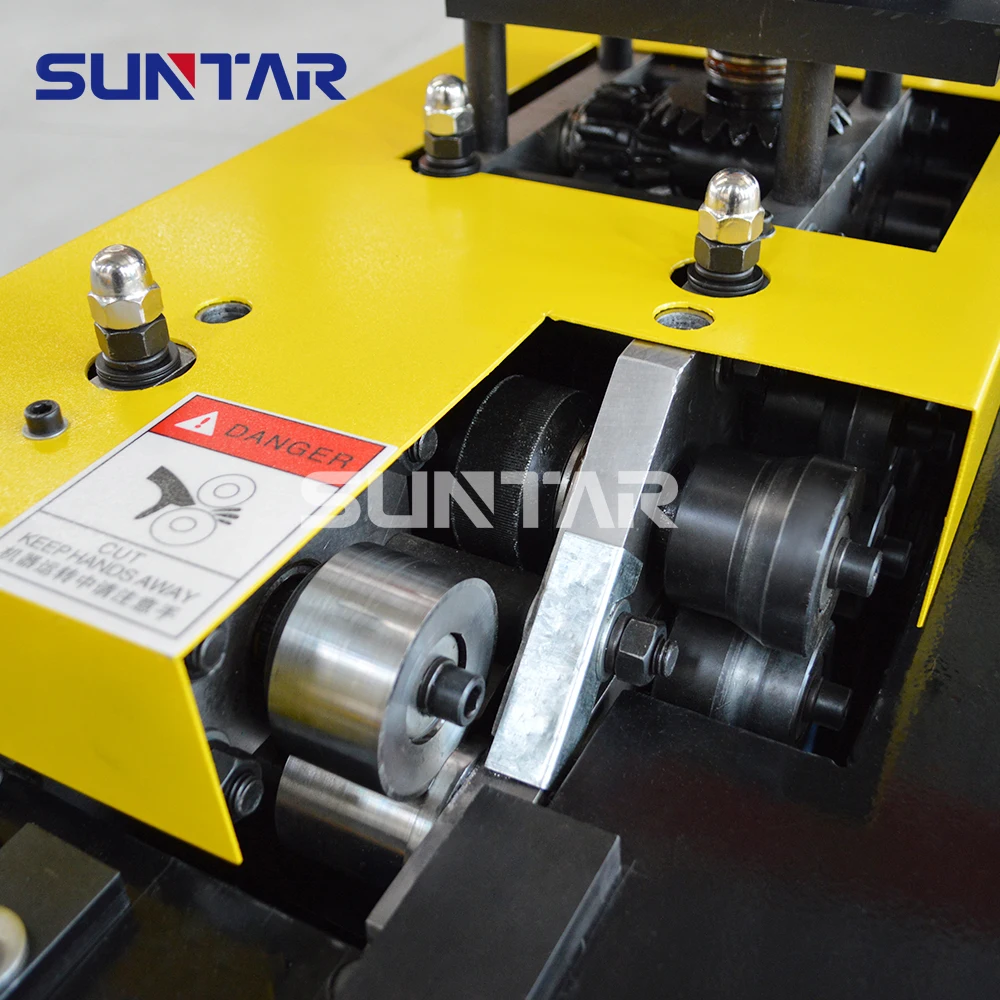 SUNTAY Multifunctional Pittsburgh Nip Lock Forming Machine, 6 Functions Locking Former For Square Air Duct Making